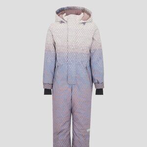 Winter Ski Multicolor Overall Snowsuit